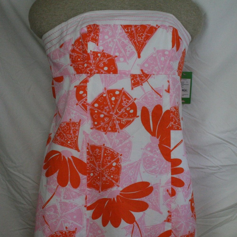 Lilly Pulitzer strapless dress